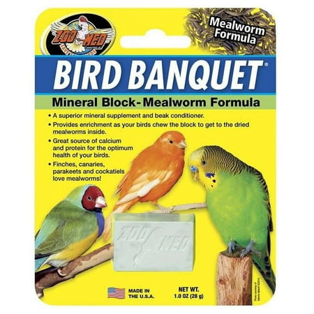 UPC: 0097612118308 | Zoo Med Bird Banquet Formula Mineral Block