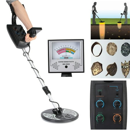 MD5008 Professional Under ground Metal Detector High Accuracy 2 Modes Outdoor Gold Coin Treasure Digger for Bounty