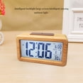 thumbnail image 3 of Reloj Digital con luz Billuyoard botón de pantalla LCD Control estilo Simple, 3 of 6