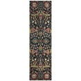 thumbnail image 2 of Addison Rugs Chantille Indoor/Outdoor Transitional Global Black Washable Runner Rug, 2'3" x 7'6", 2 of 6