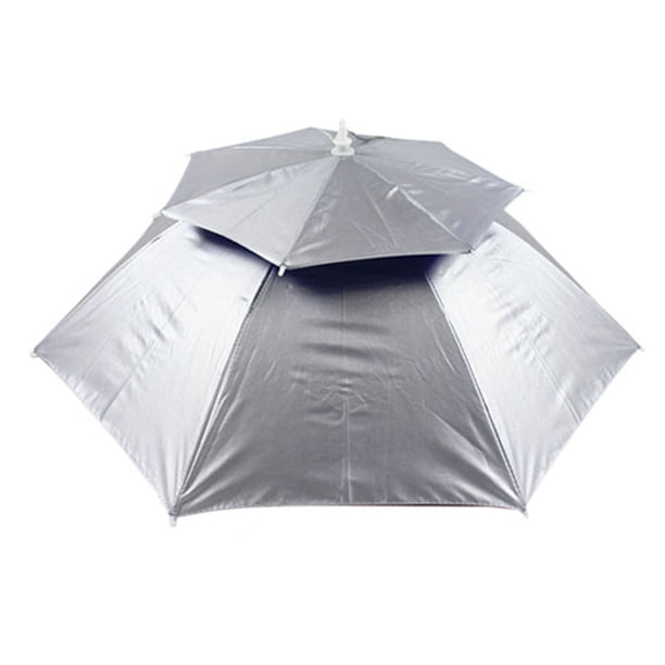 Sombrero paraguas Billuyoard para el día del padre gris plateado