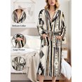 thumbnail image 4 of Loritta Robes for Women Soft Plush Bathrobe Womens Fleece Fuzzy Robes Ladies Bathrobes for Winter, 4 of 6