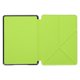 thumbnail image 4 of Funda protectora para libro electrónico, plegable, con patrón cruzado, para Kindle 2019, 658, color verde, 4 of 5