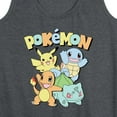 thumbnail image 3 of Pokémon - Kanto Starters - Women's Racerback Tank Top, 3 of 5