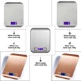 thumbnail image 2 of Justharion Digital Food Scales Electronic High Precision Weight Multiple Kitchen Balance Weighing Tools Kitchen Accessories No.01, 2 of 6