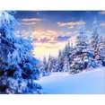 thumbnail image 1 of Kit de pintura de diamante 5D DIY Paisaje de nieve Cuadro de pared de mosaico de taladro cuadrado completo Likrtyny Arte deco, 1 of 9