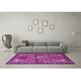 thumbnail image 3 of Ahgly Company Indoor Rectangle Persian Purple Traditional Area Rugs, 3' x 5', 3 of 4