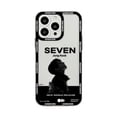 thumbnail image 3 of Funda de teléfono transparente e-euphoria para iPhone 16, 15, 14, 13, 12, 11, Mini Pro Max, X, XR, XSMax, 7, 8 Plus, SE20, 3 of 5