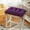 Purple, variant on Thickened Corn Velvet Rectangular Seat Cushion with Adjustable Strap, Seat Cushion, Office Cushion, Velvet and Pearl Cotton Filling for Comfort and Insulation