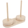 thumbnail image 1 of 1Pc Wooden Thread Holder Yarn Ball Rack Rotatable Yarn Storage Holder for Home, 1 of 7