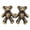 Bronze, variant on Gieenan 2Pcs Bear Shaped Jean Button Pins, Waist Extender Detachable Jean Button, No Sewing Required, Fit Instant Jean Button