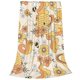 thumbnail image 2 of Balery Groovy Floral Manta de Felpa Suave y Acogedora – Cobija de Franela Aterciopelada para Cama, Lavable y Cálida para Sofá, Mascotas, Transpirable-40"x30", 2 of 7