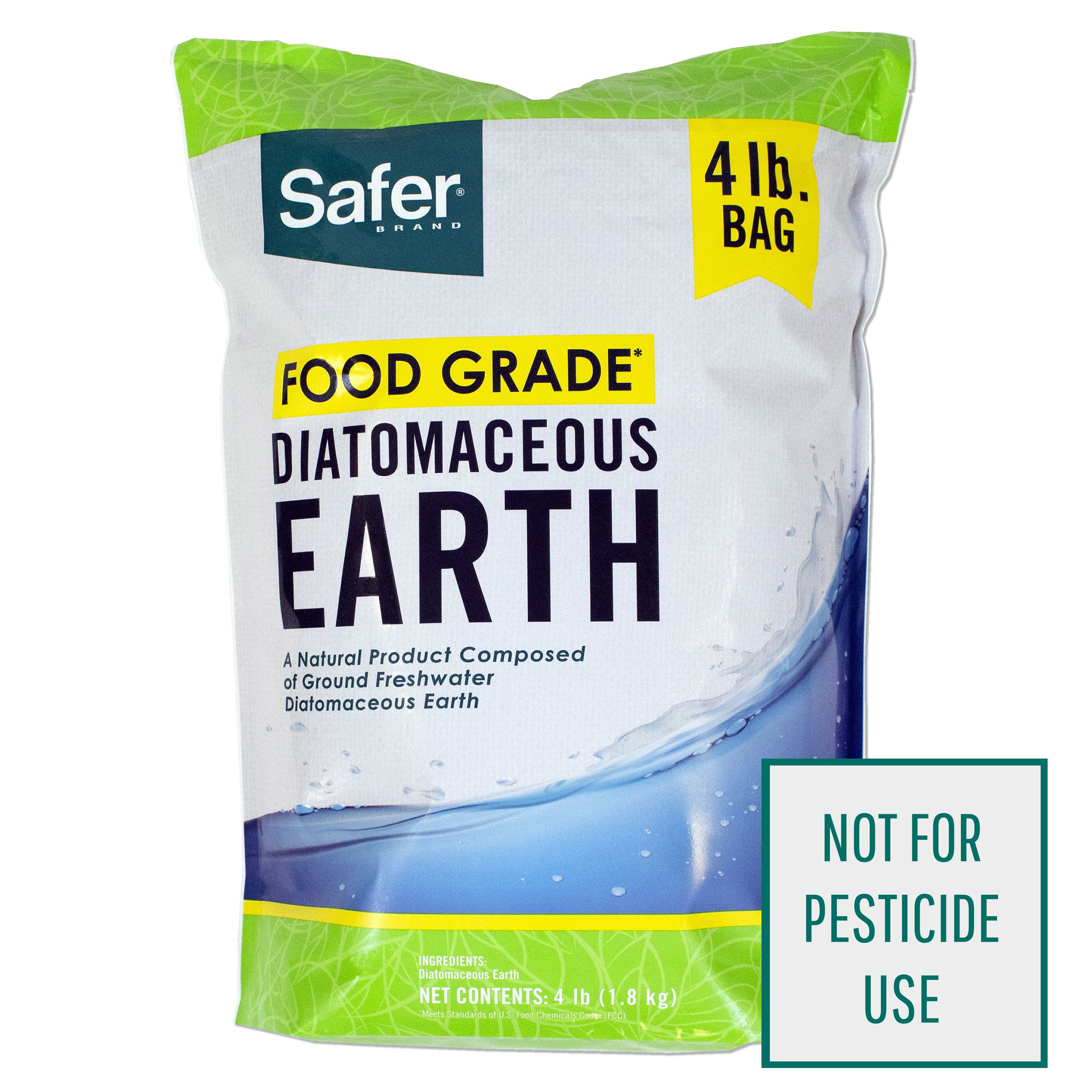 Safer Brand Food Grade Diatomaceous Earth 4 Lb Walmart Com Walmart Com