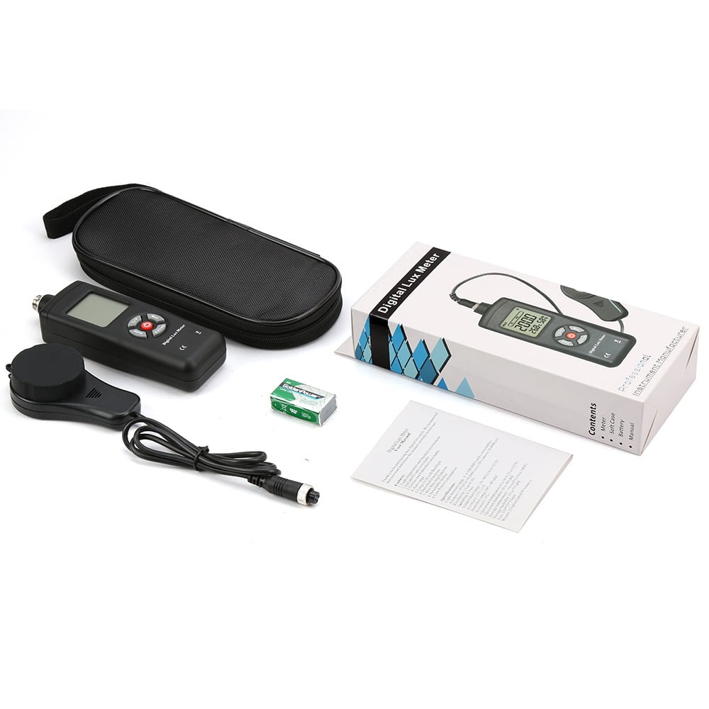 TL-601 Multifunction Digital Lux Meter 0.1-200000lux High Accuracy Luxmeter Hygrometer Thermometer