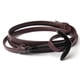 thumbnail image 3 of Pulseras para hombre, joyería, pulseras y brazaletes de cuero dobles, amistad para 2 personas, código de modelo 11037 2, 3 of 3