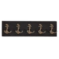 thumbnail image 2 of DecMode Coastal 10 X 36 Inch Wood and Iron Anchor Wall Hook, 2 of 3