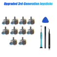 thumbnail image 2 of 10PCS Hall Joystick For Game Console Joysticks With Repair Set, 2 of 5