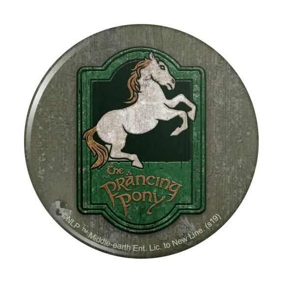 Lord of the Rings The Prancing Pony Pinback Button Pin