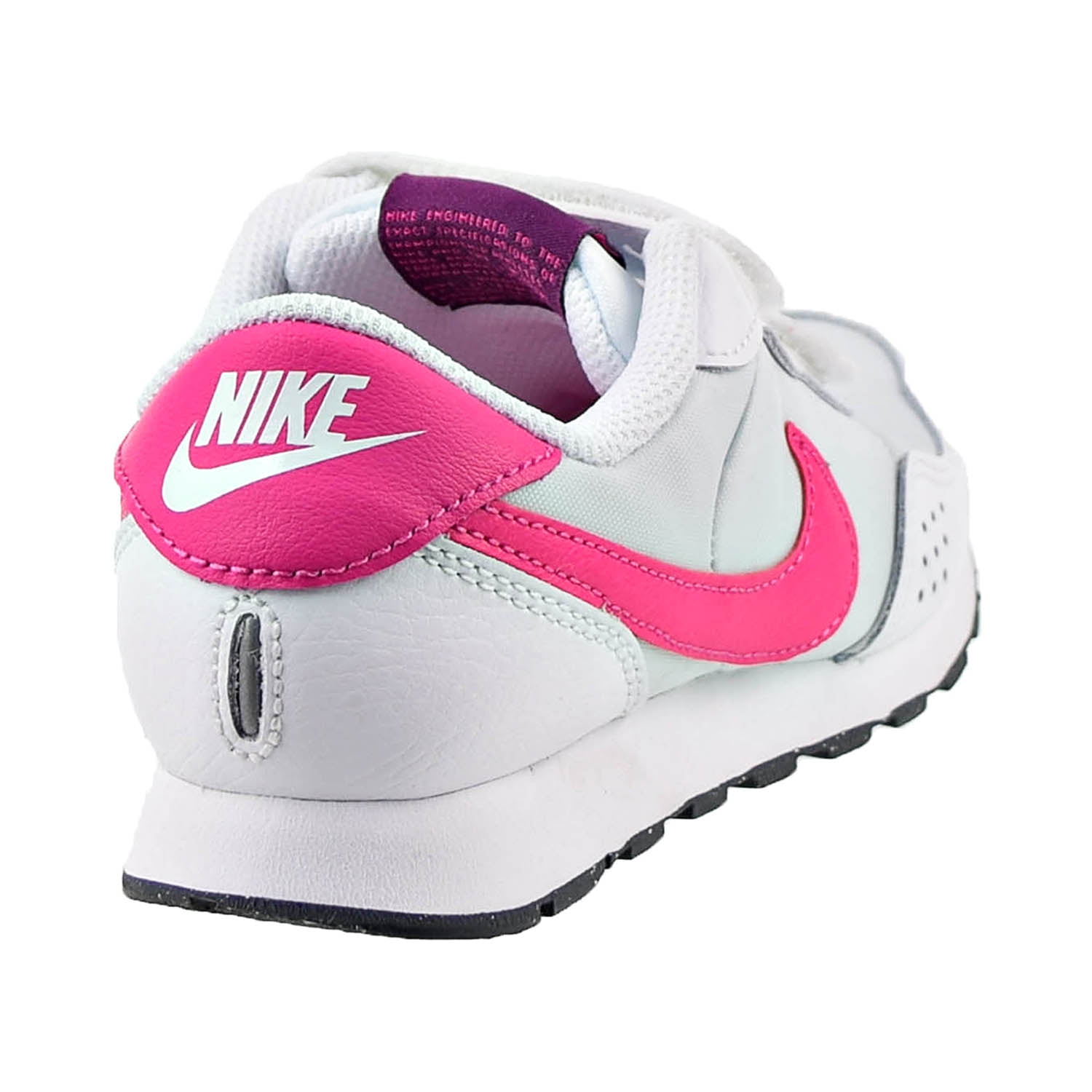 Nike MD Valiant (PS) Little Kids' Shoes Pure Platinum-Dark Smoke  Grey-Sangria cn8559-019