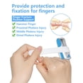 thumbnail image 2 of EcoNesxp 1 Pack Children's Little Finger Splint 2 Pieces Trigger Finger Splint Pieces Trigger Finger Splint All Small Size Pack 2 Pieces, 2 of 5
