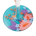 thumbnail image 3 of Lolita Fabulous Flamingos Hand Painted Multicolor Wine Glass 15 fl oz, 3 of 8
