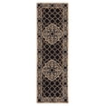thumbnail image 2 of Safavieh Easy Care Braiden Trellis Runner Rug, Black/Gold, 2'6" x 8', 2 of 8