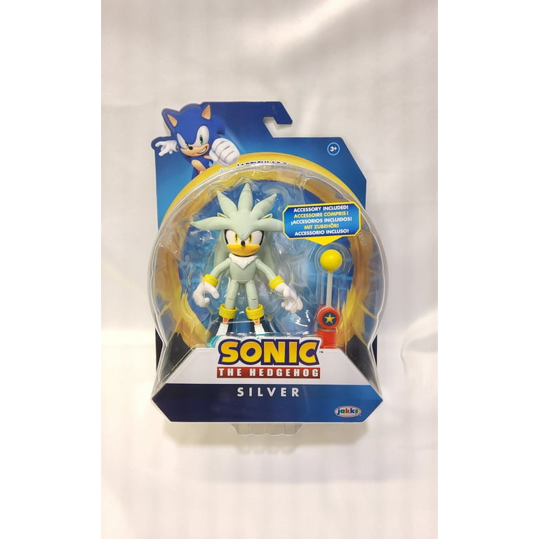 Sonic The Hedgehog Wave 17 Modern Silver Action Figure (with