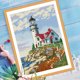 thumbnail image 3 of Hilo de bordar Full Eco-cotton 11CT Impreso Faro Punto de Cruz (5343) Hugtrwg Para estrenar, 3 of 9