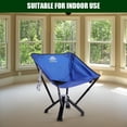 thumbnail image 5 of MTRVR Portable Camping Chair Folding Outdoor Chair, Camp Chair Lightweight Compact - Perfect for Outdoor, Beach, Travel, Lawn, Travel, Soccer Sports,BBQ - Supports up to 600 lbs, 5 of 9