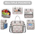 thumbnail image 2 of Pioneer Flower Floral Print Pattern Womens Lunch Box for Work,Insulated Large Lunch Bag for Tween and Teen,Loncheras Para Mujer,Leakproof Adult Lunch Bag for Work,Beach,Travel,Picnic,Camping, 2 of 7