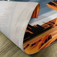 thumbnail image 5 of Ambesonne American Place Mats Set of 4, Cartoon Grand Canyon, Standard Size, Blue Orange, 5 of 6