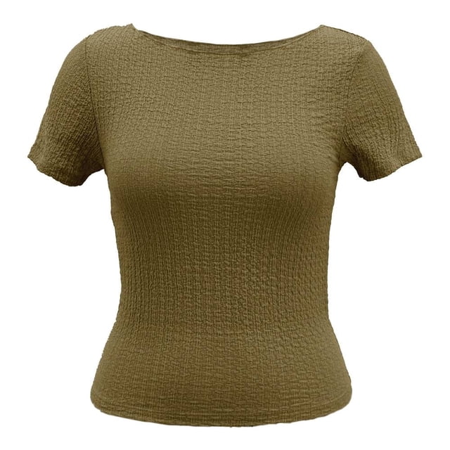 GEORGE G BLUSA COJAL MC ESCAROLA RUEDO Y MANGA
