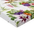 thumbnail image 2 of Ambesonne Floral Fitted Sheet, Exotic Spring Flowers, Full Size, Multicolor, 2 of 3