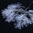 thumbnail image 3 of sales and clearance 5M 50LED Christmas Snowflake String Lights Decorations Winter Fairyland Decor, 3 of 4