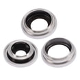 thumbnail image 2 of Replacement Back Camera Lens With Bracket & Bezel Compatible For iPhone 14 Pro / 14 Pro Max (Silver) (3 Piece Set) (Premium), 2 of 4