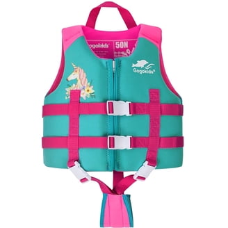 Zeraty, Kids Swim Vest Life Jacket, Adjustable Safety Strap 1-9