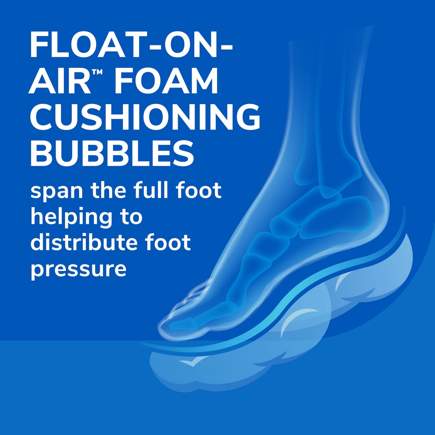 Dr. Scholl's® Float-On-Air® Comfort Insoles, Women Sizes (6-10), 1 Pair, Full Length