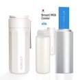 thumbnail image 1 of Horigen Taza Refrigeradora de Leche Materna Portátil Recipiente Aislado Compacto de 11 Oz, Mantiene la Leche Fresca hasta por 24 Horas, Apto para Viajes y Trabajo para Mamás, 1 of 10