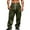 Army Green, variant on safuny Men's Solid Lounge Pants Hiking Outdoors Casual Corduroy Sweatpants Jog Pants Fleece Activewear Straight Leg Cargos Pants with Pockets Trousers Big&Tall Green L