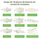 thumbnail image 2 of Juego de Ollas y Sartenes Antiadherentes, bateria de cocina 19 Ollas, Sarten Batería de Cocina, Juego de Sartenes con Mango Desmontable, Sartén para Freír Apto para Cocina de Inducción y Horno, 2 of 7