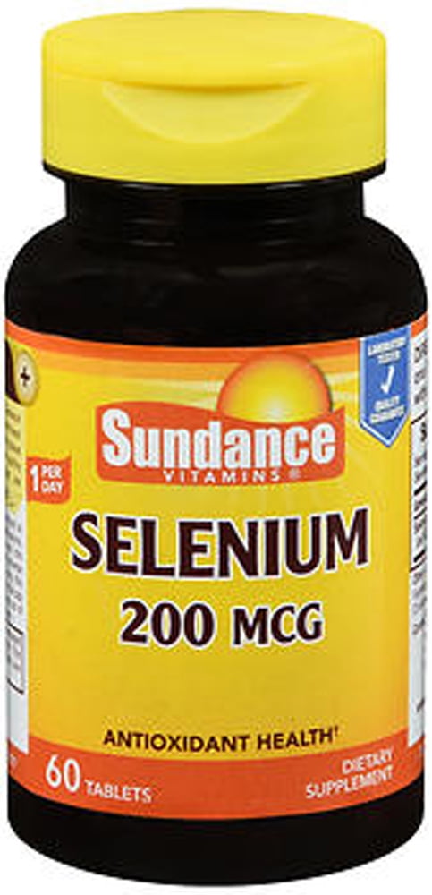 Sundance Selenium Tablets, 200 mcg, 60 Count