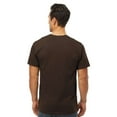 thumbnail image 4 of M&O Gold Soft Touch T-Shirt 4800, T-Shirt for Men, Men's Short Sleeve, Unisex Fit, Chocolate, 4XL, 4 of 5