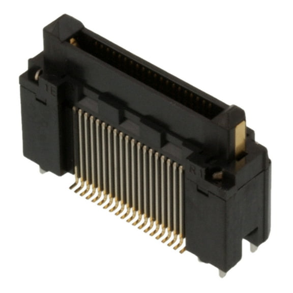 Pack of 2 FX18-40P-0.8SV10 Connector Header, 40 Position Outer Shroud Contacts Surface Mount Gold :RoHS