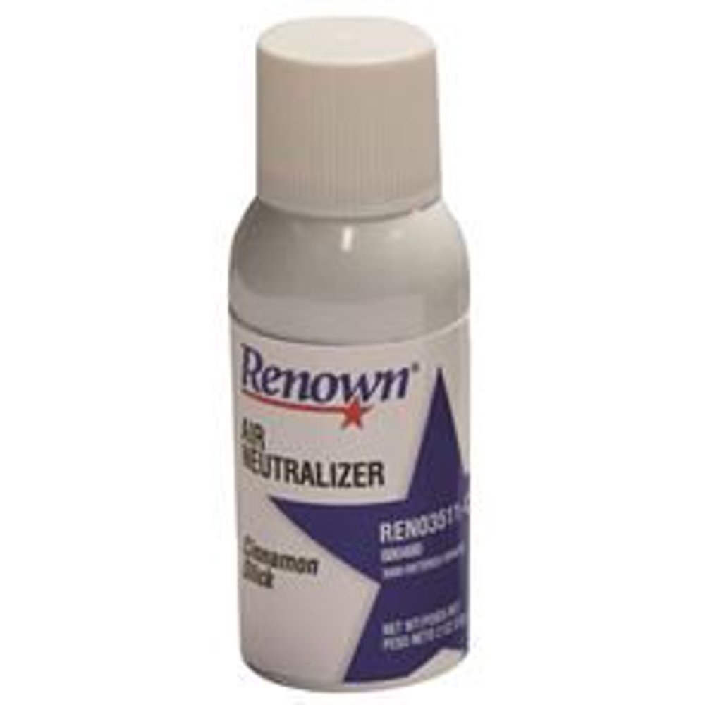 RENOWN® 3000 AIR FRESHENER AND NEUTRALIZER, CINNAMON STICK, REFILL, 2
