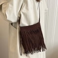 thumbnail image 6 of gcong Elegant Finish Messenger Bag With Tassel Small Square Design For Daily Use And Versatile Occasions, 6 of 8