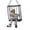 C-Z5, variant on Halloween Animated Hanging Prisoner Cage - Motion Sensor Activated, Screaming Skeleton with Red Eyes, Light-Up Decor for Indoor Outdoor, 23.3x10.4x28cm, Battery Powered (3 AA Not Included)
