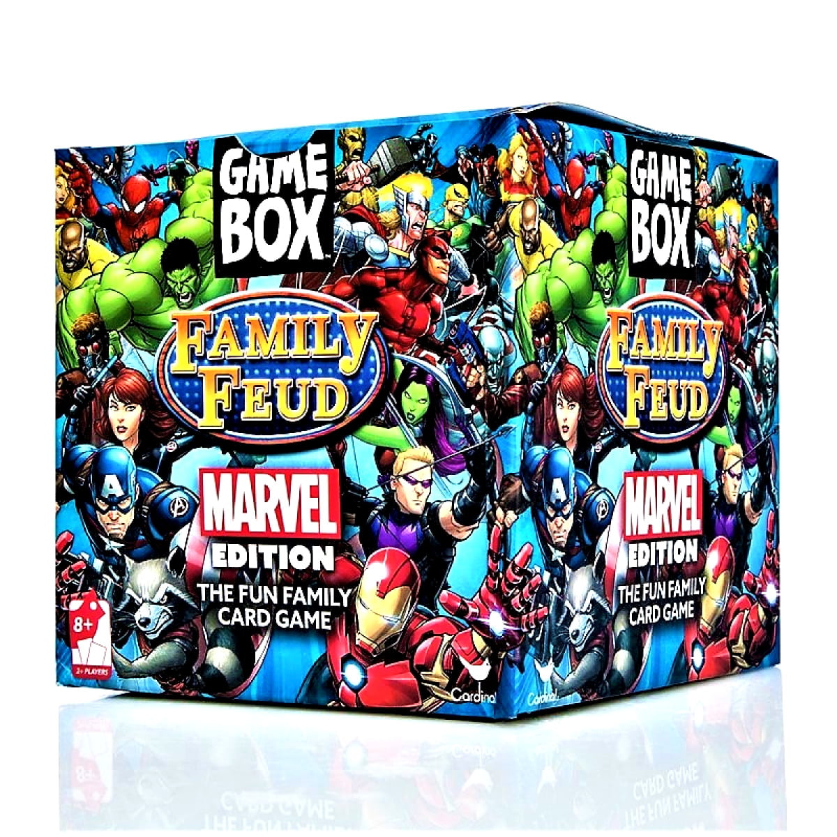 Family Feud Game Box Marvel Edition