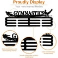 thumbnail image 6 of 1Set Men's Gymnastics Medal Holder Pommel Horse Medal Hanger Wall Storage Award Rack for Gymnast Wall Medal Hanger Rack Frame Medals Kid's Gifts, 6 of 9