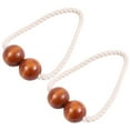 thumbnail image 1 of Drape Tie Backs Magnetic: 2PCS Decorative Drape Weave Holders Drapery Holdbacks, 1 of 10