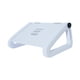 thumbnail image 5 of Reposapiés portátil para debajo del escritorio, ideal para el hogar, la oficina o para jugar. Blanco, 5 of 9